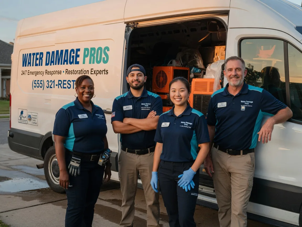 Water Damage Restoration company in Sainte Marie, IL