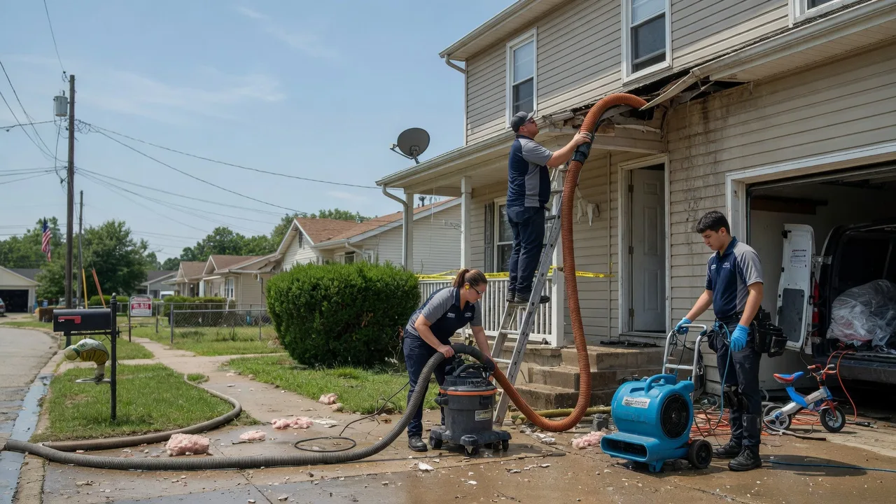 Water Damage Restoration in Sainte Marie, IL near me